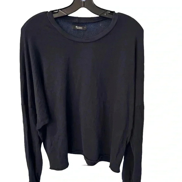 Michael Lauren Revolve Women's Long Sleeve Navy Blue Top / Sweatshirt Size Large - Picture 1 of 8